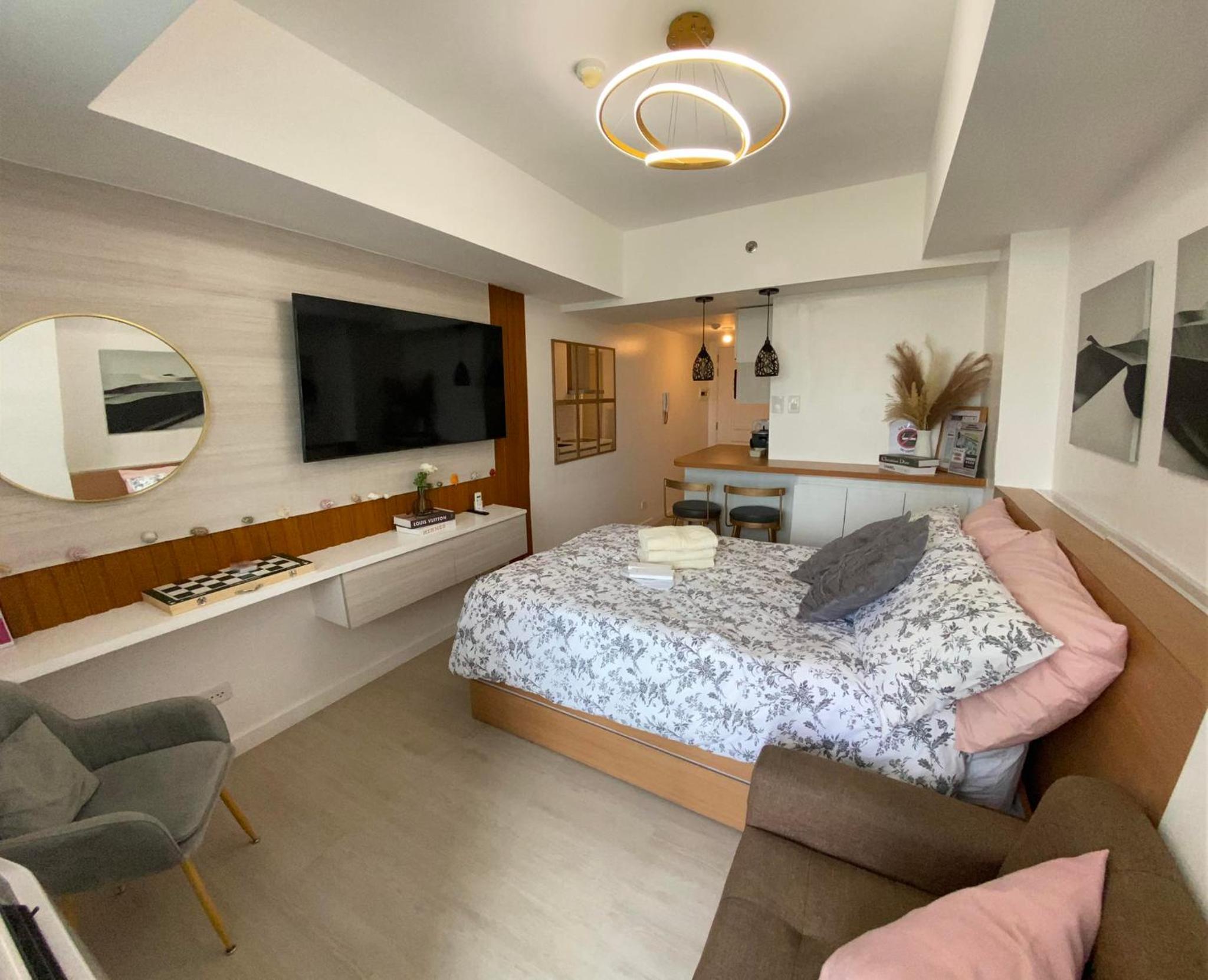 LeisureStay Studio - Azure North by THE BALI CORNER AT AZURE NORTH, Wave Pool and Man-made beach view