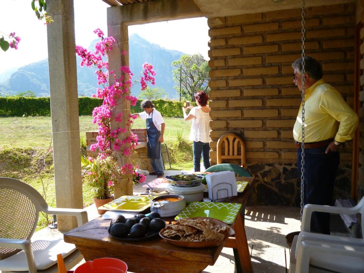 outdoor BBQ area