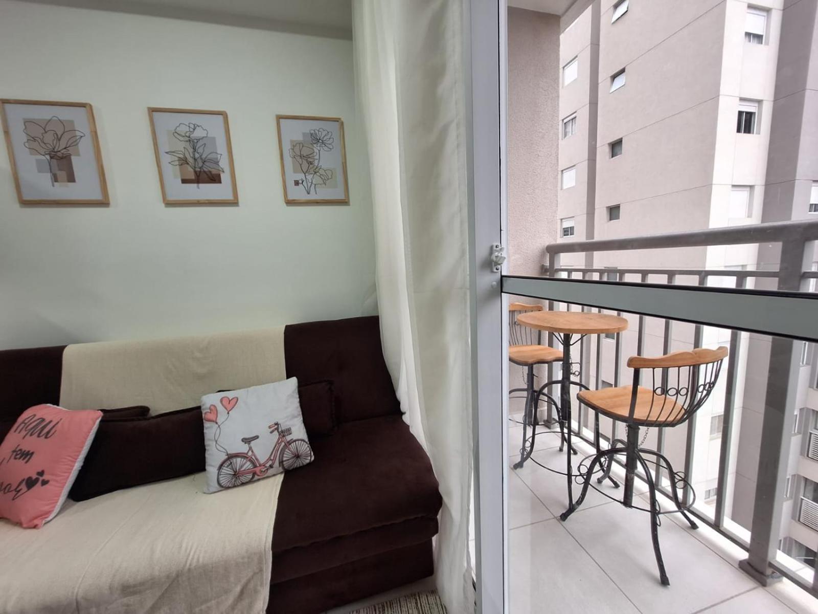 1107 Ponte Laguna, Pq Burle Marx, Apto 1 dorm e Varanda