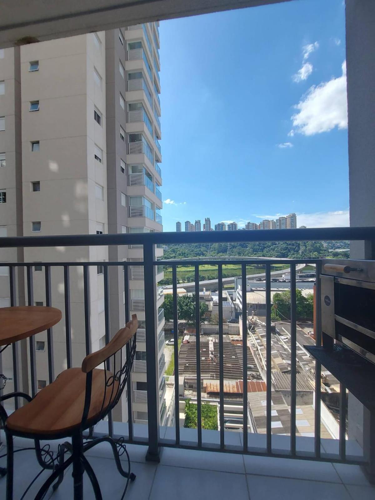 1107 Ponte Laguna, Pq Burle Marx, Apto 1 dorm e Varanda