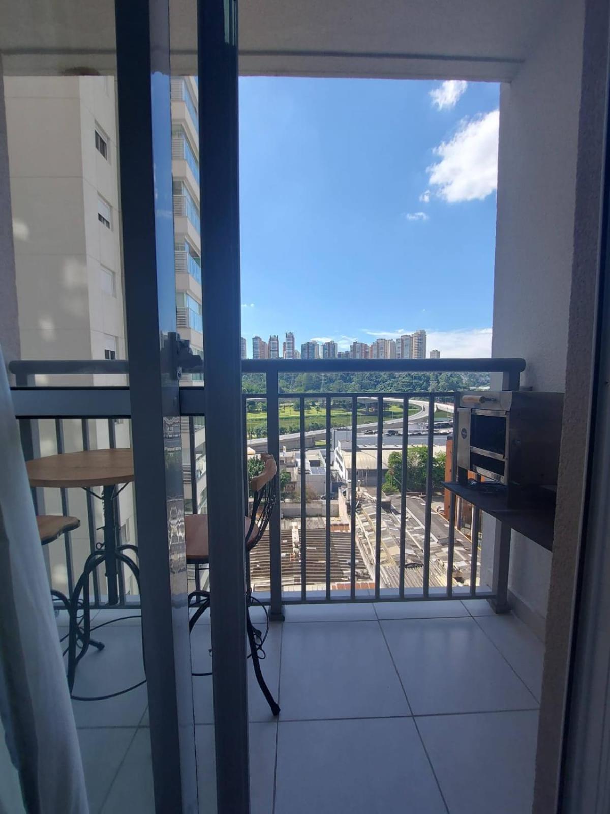 1107 Ponte Laguna, Pq Burle Marx, Apto 1 dorm e Varanda