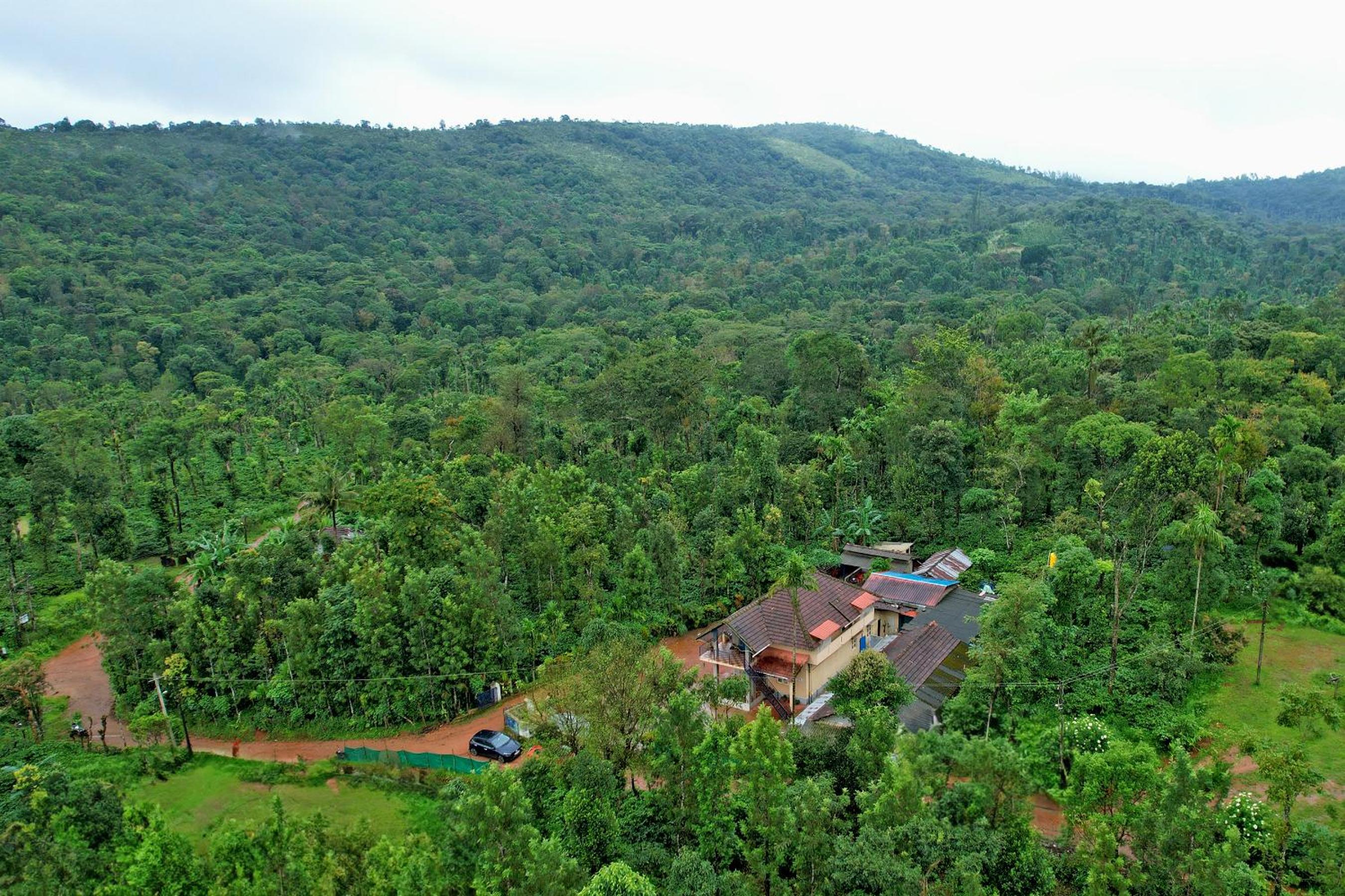 Karadikallu Homestay - Private Waterfalls, Hill Top, Home Food view 3