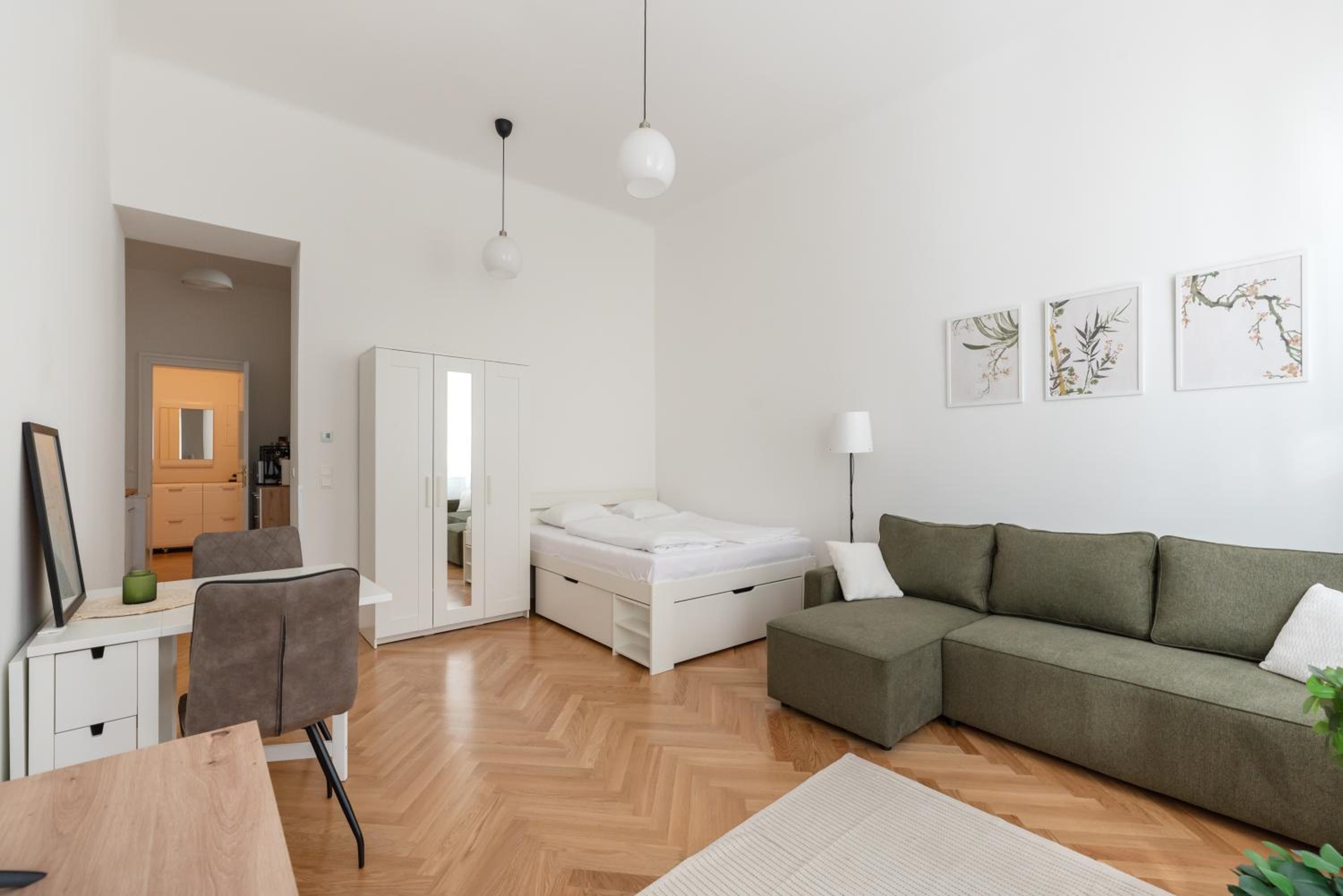 Zwischen Schönbrunn und Zentrum, neues Apartment in Grünruhelage bei Schönbrunn