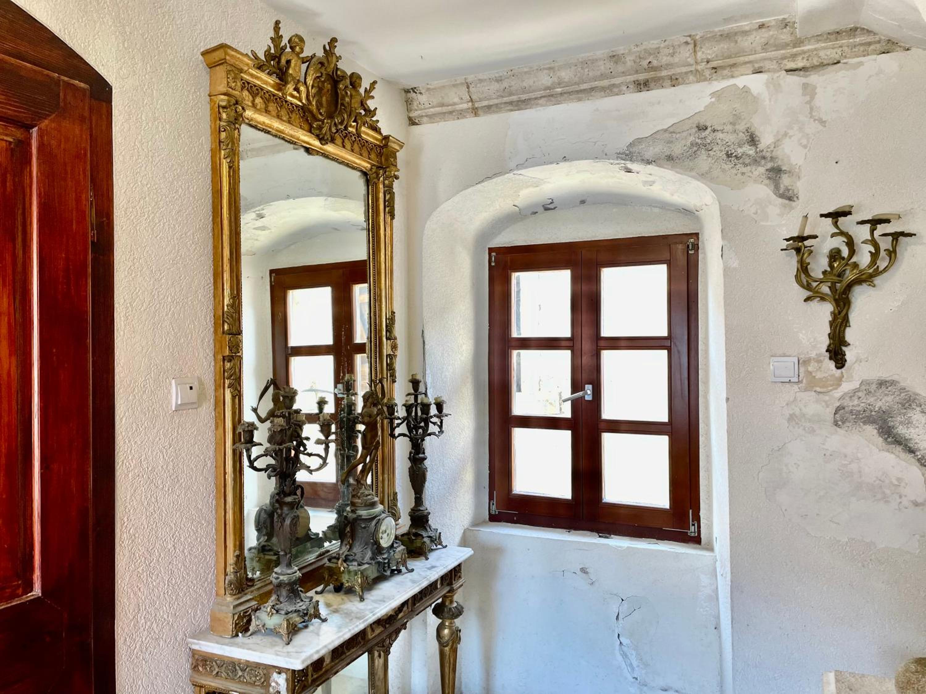 Palace Lukovic beachfront villa with private beach view 3