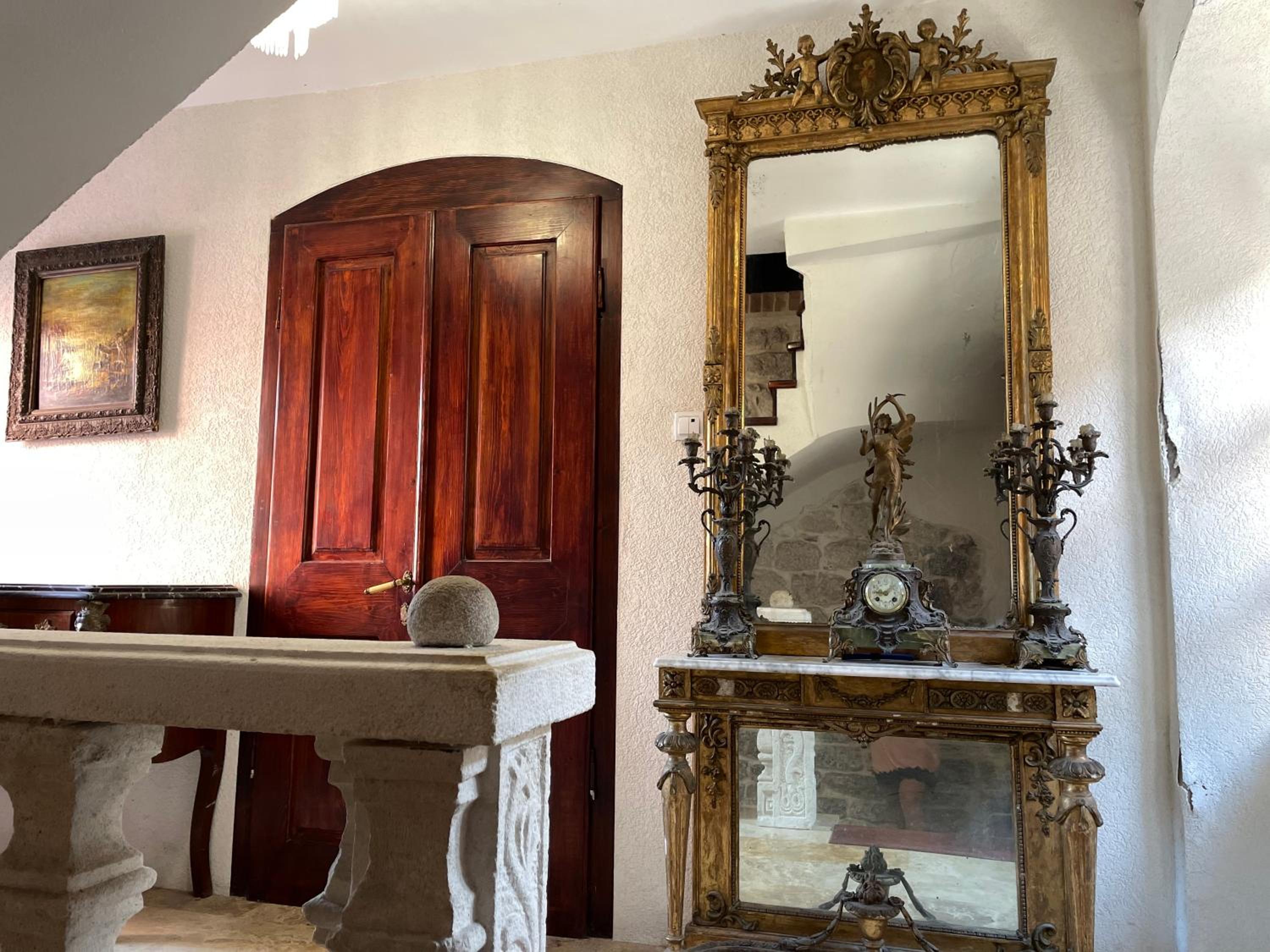 Palace Lukovic beachfront villa with private beach view 4