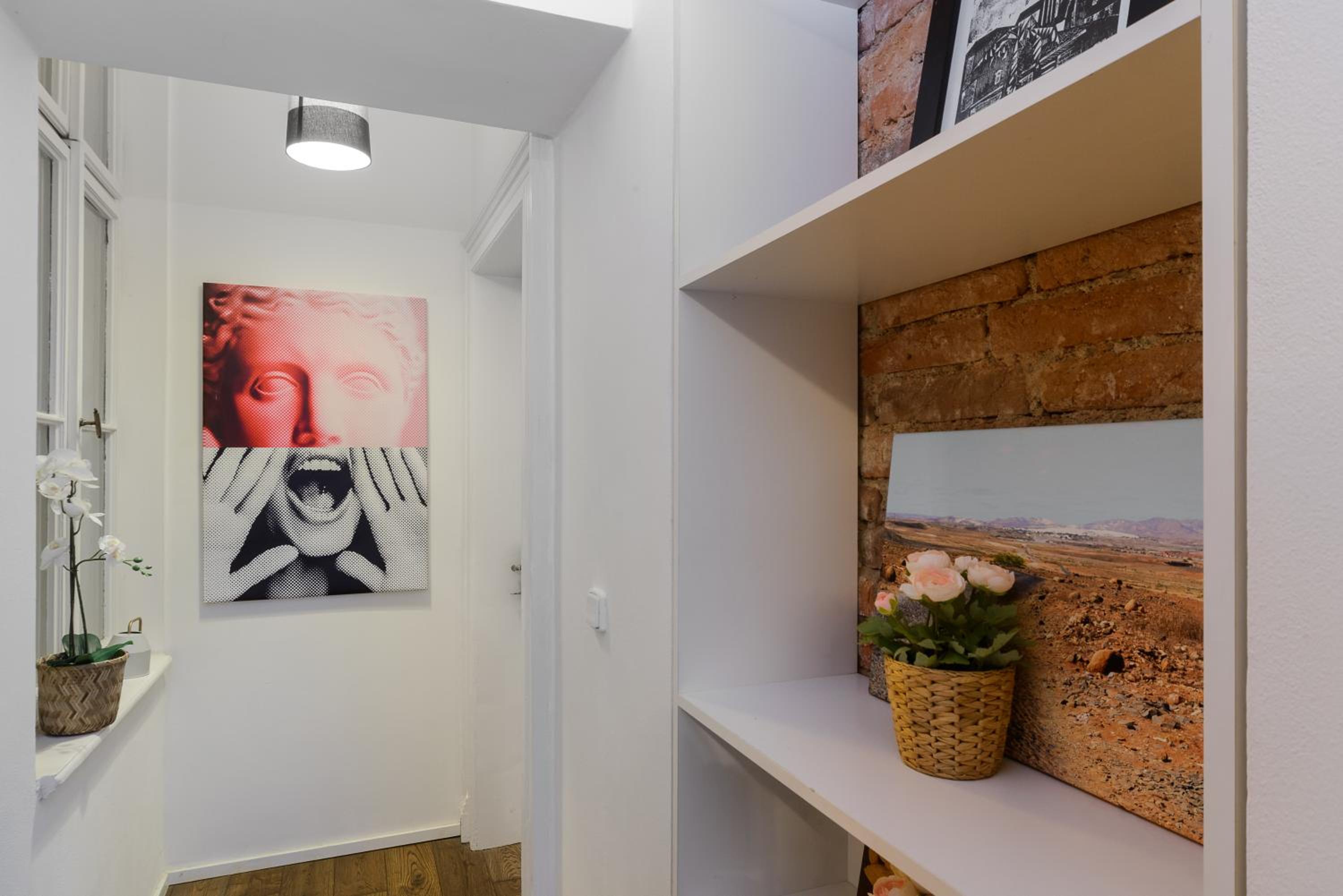 Spacious apartment near Wenceslas Square with master bed