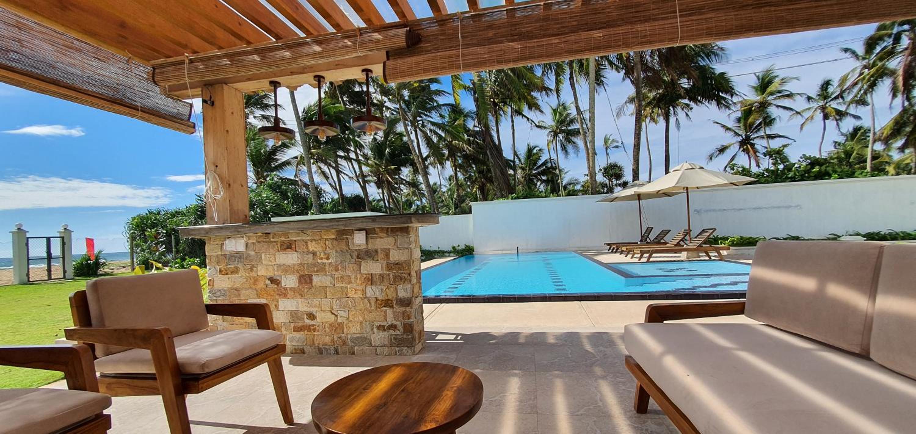 Aryan Beach Villa view 2
