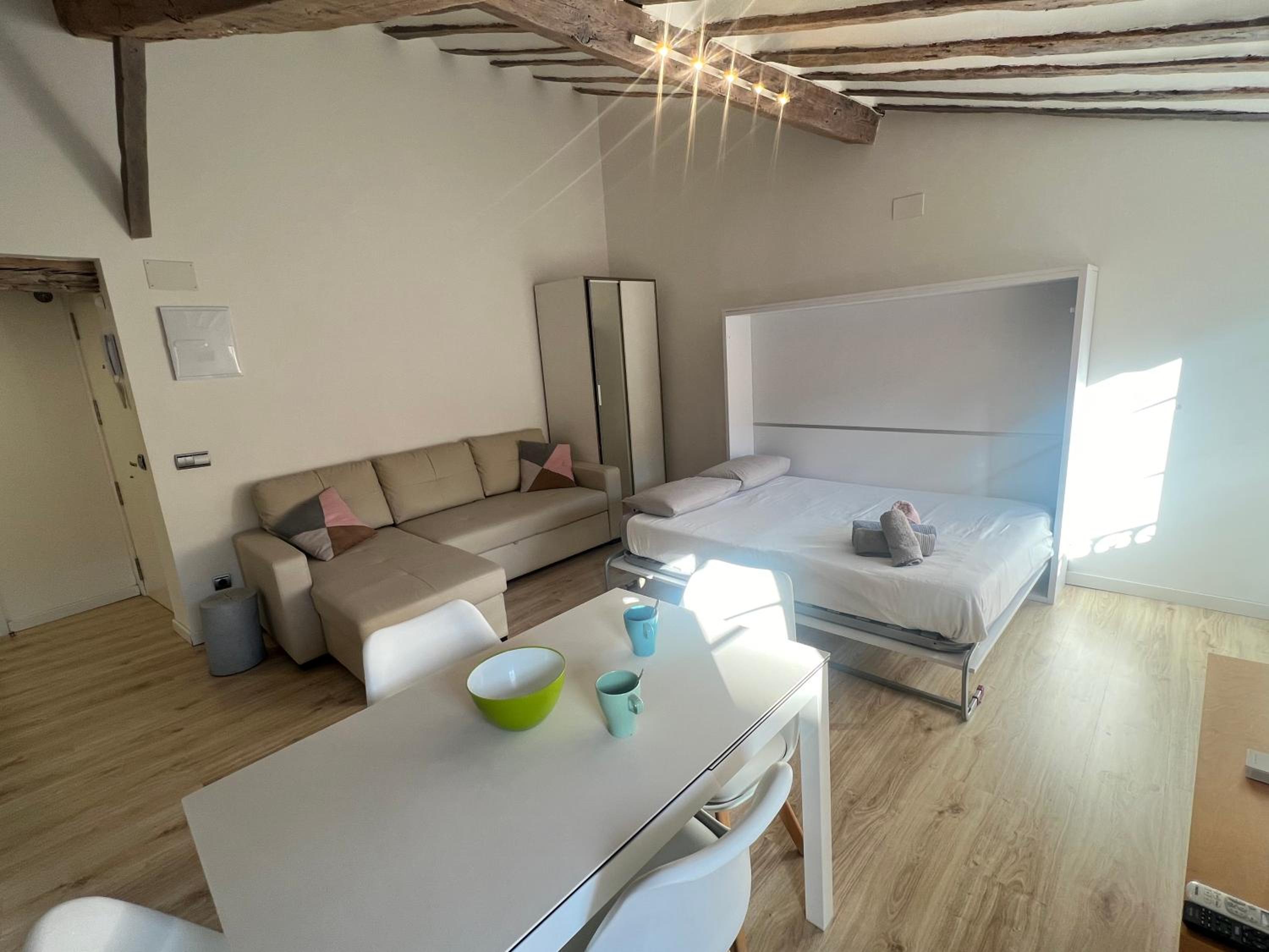 APARTAMENTO LOFT LAUREL coqueto con Aire ac by Apartamentos Logrono org