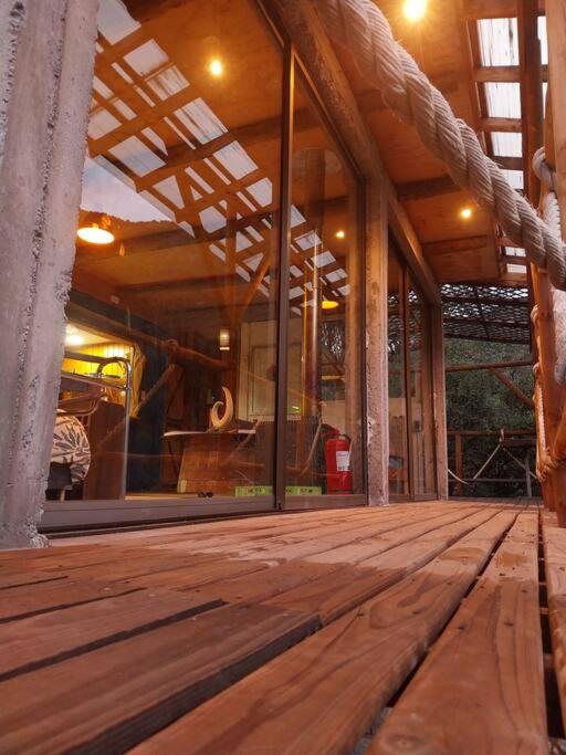 Arte Vitral Lodge - 4camas- aislada- terrazas -vista - piscina-sauna