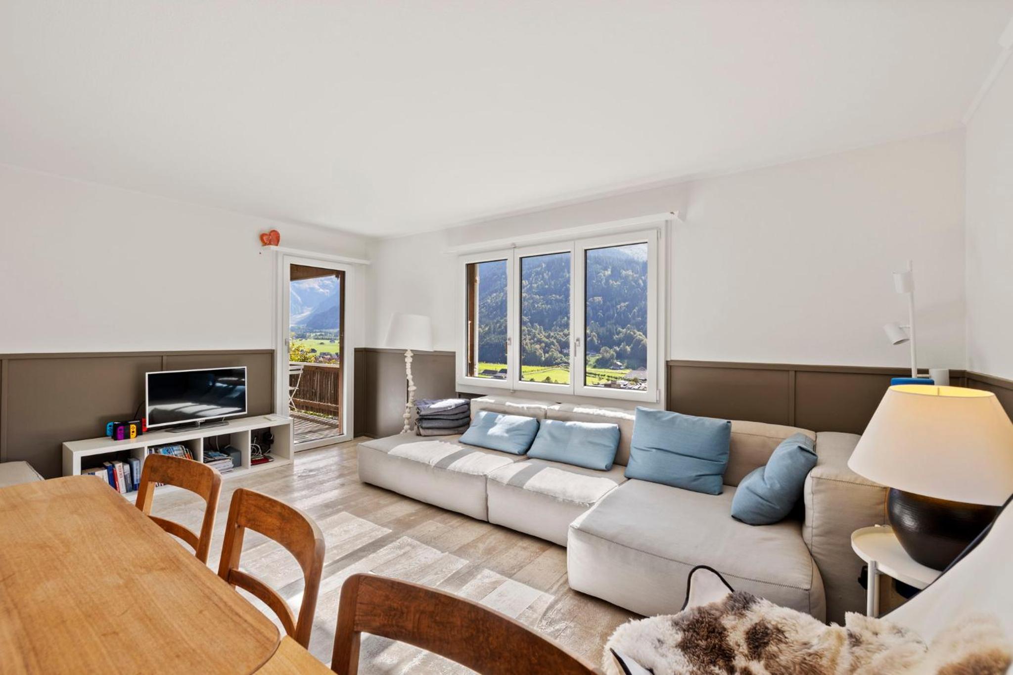 Sunny Design Chalet in Engelberg with spectacular view on Mount Titlis