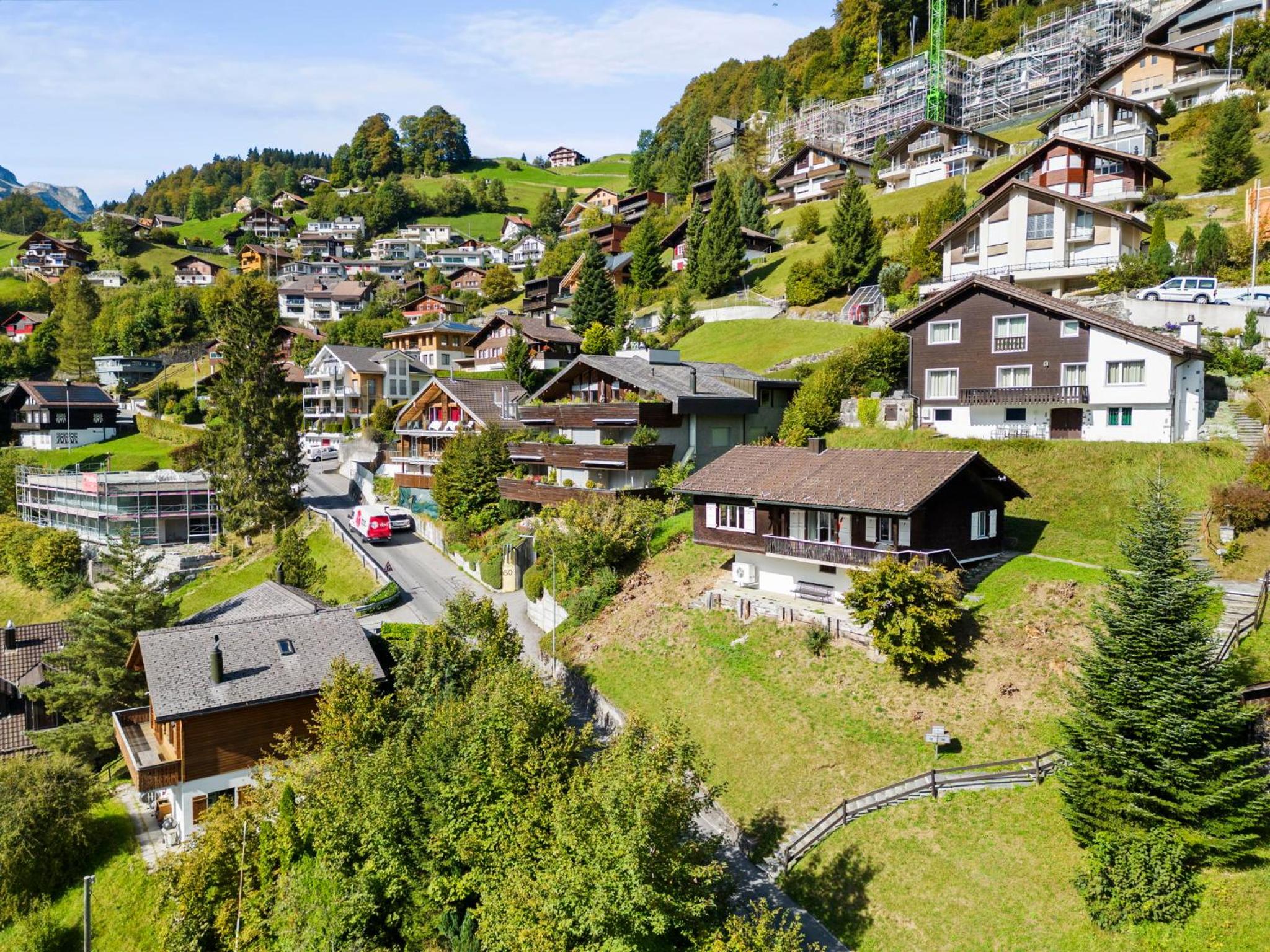 Sunny Design Chalet in Engelberg with spectacular view on Mount Titlis