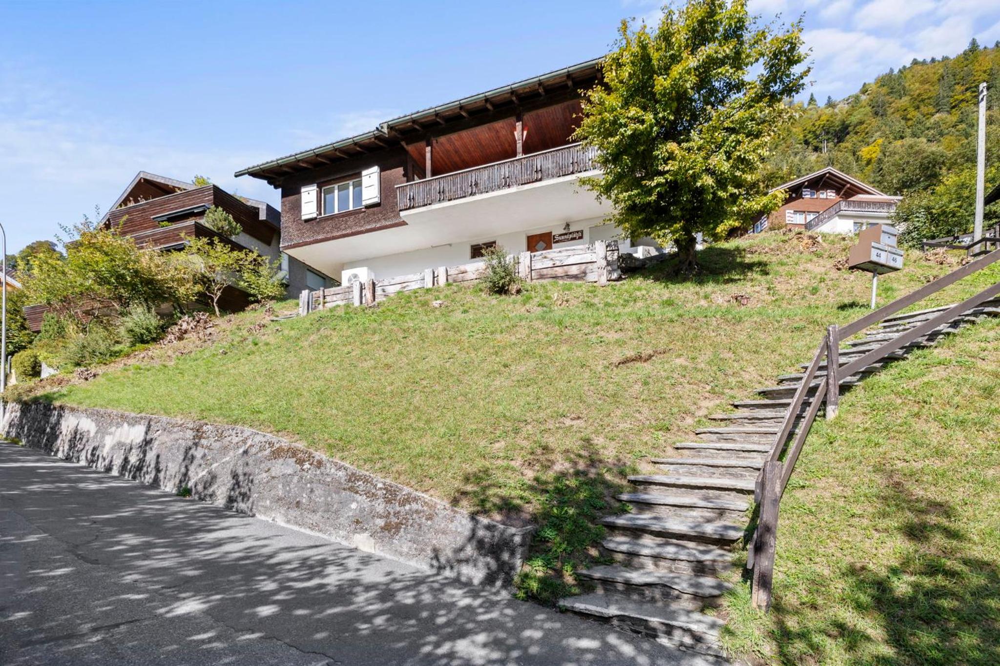 Sunny Design Chalet in Engelberg with spectacular view on Mount Titlis