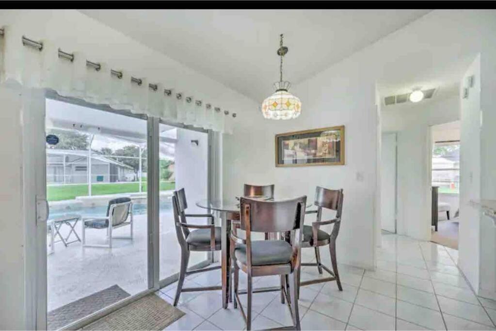 heated pool, spa and game room