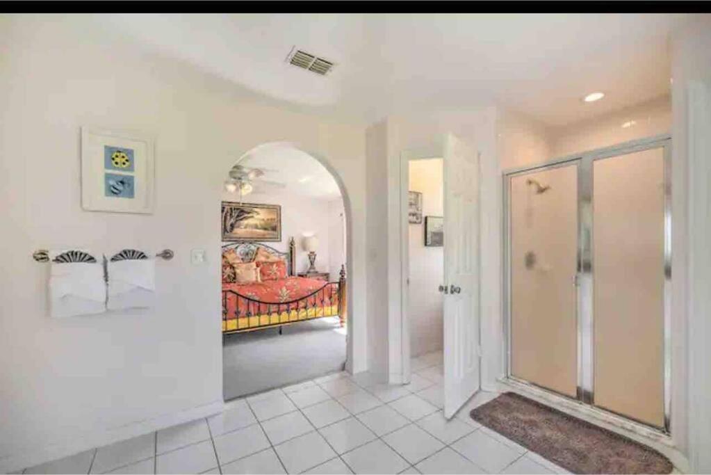 heated pool, spa and game room
