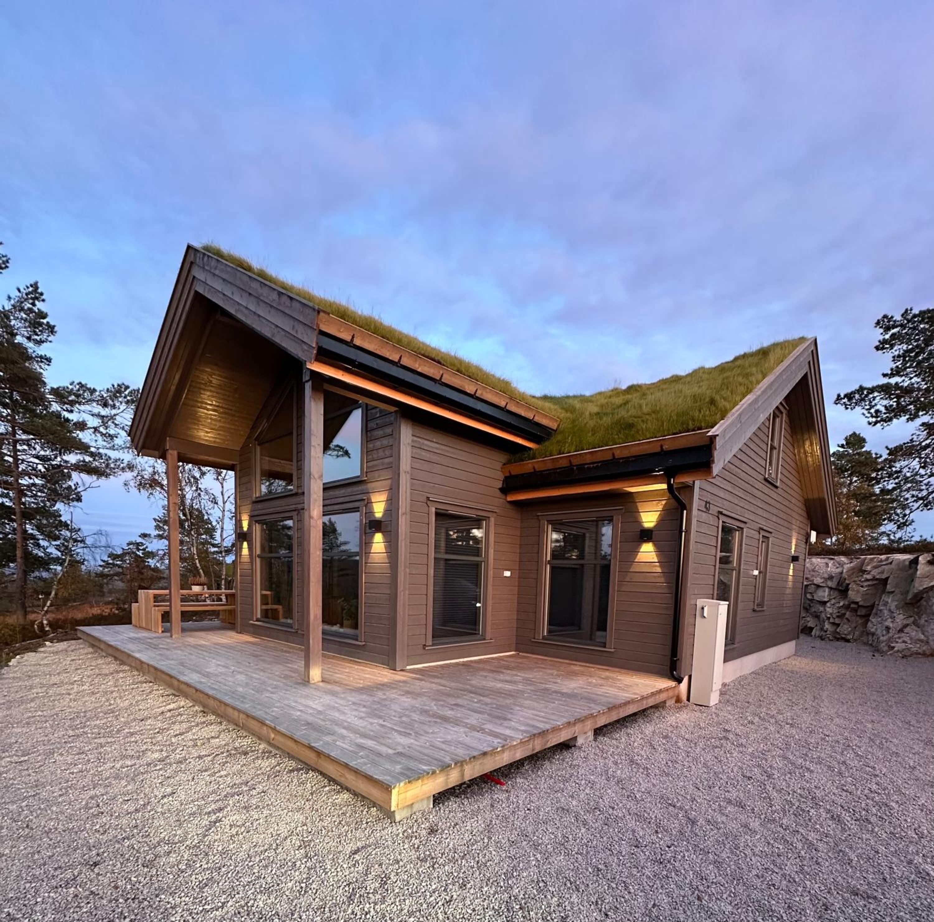 Moderne Fjellhytte Gautefall Norge