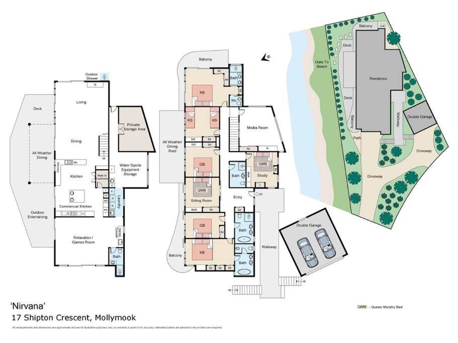 'Nirvana' - Beachfront Luxury Family Home Mollymook
