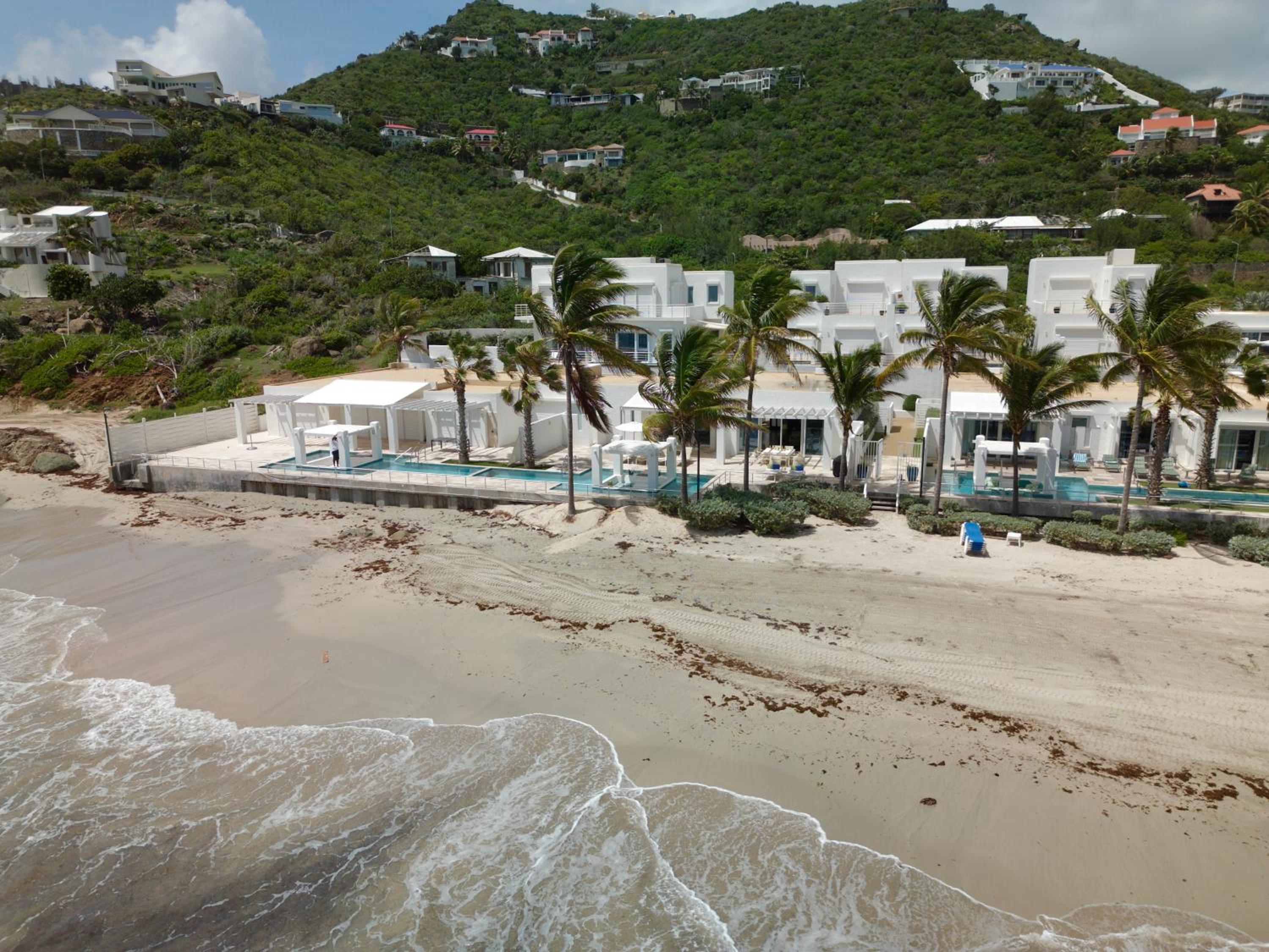Oceanfront 5-Stars Starfish Villa, Dawn Beach, Private Pool, Secured, Concierge view 3