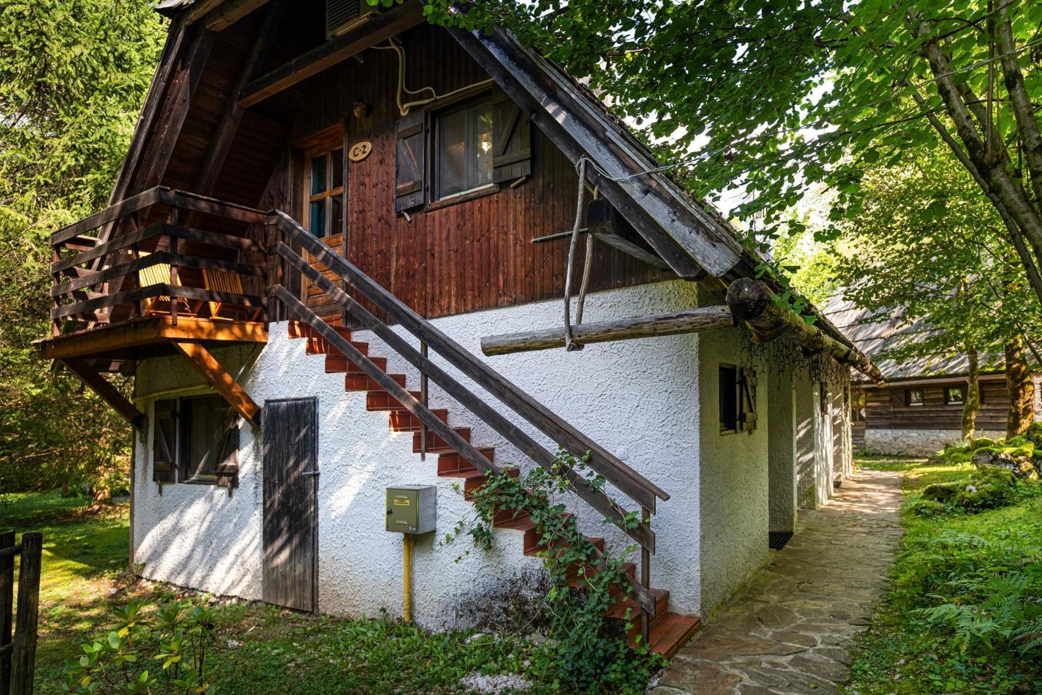 Pristava Lepena Village view 2