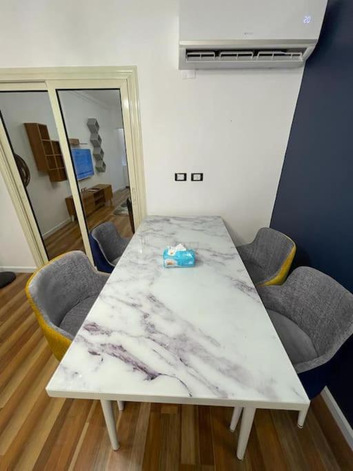 luxury apartment at Obour, 5th floor no elevator