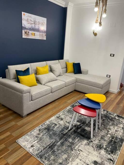 luxury apartment at Obour, 5th floor no elevator
