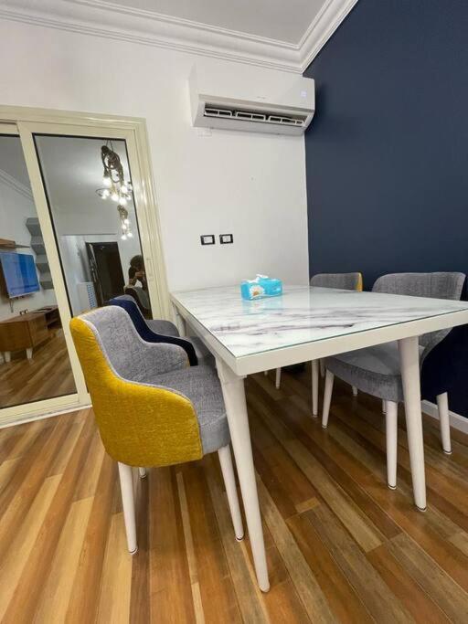luxury apartment at Obour, 5th floor no elevator