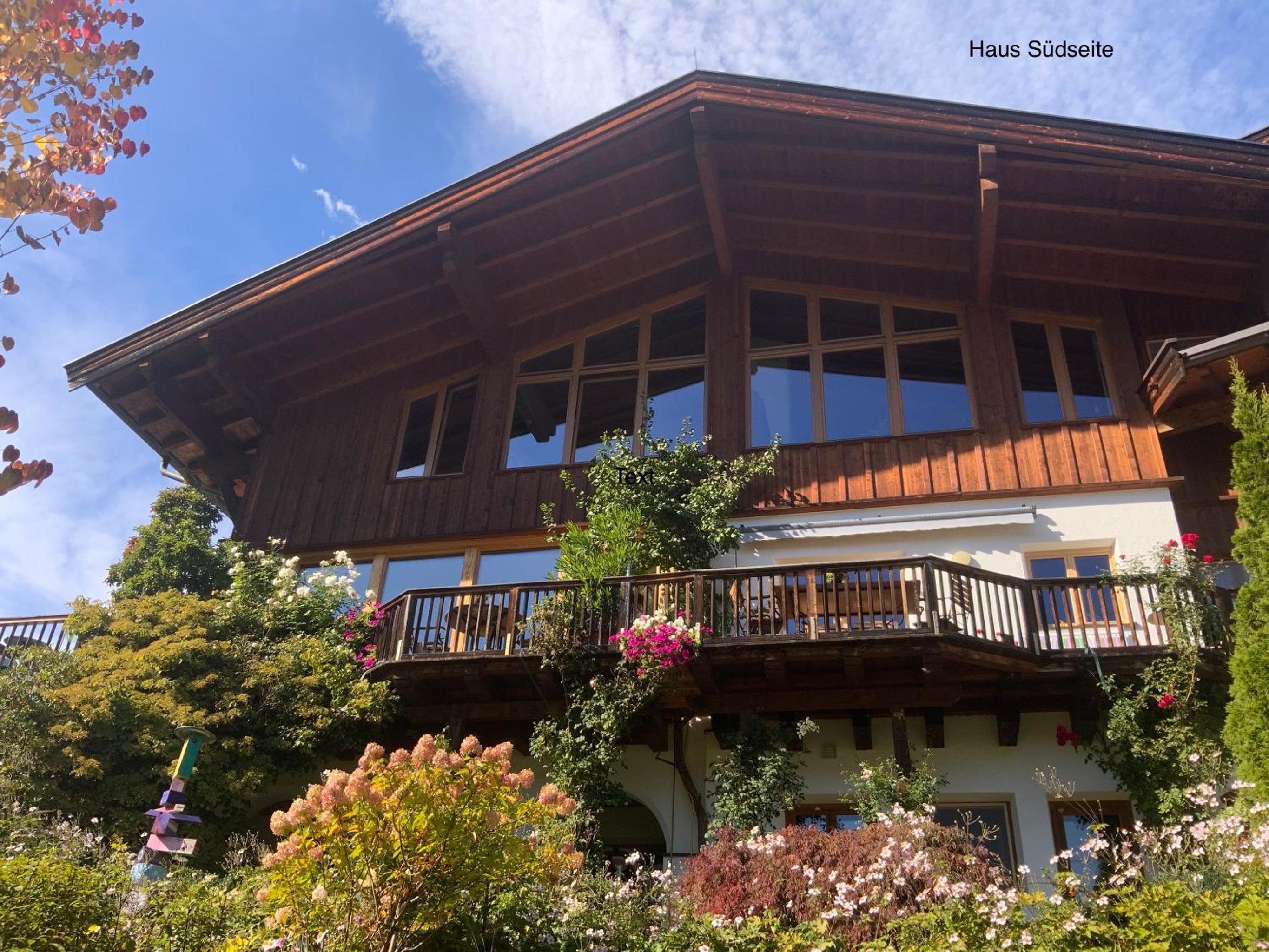 *Panorama Chalet Sonnberg* Gartensauna Balkon Dachterrasse
