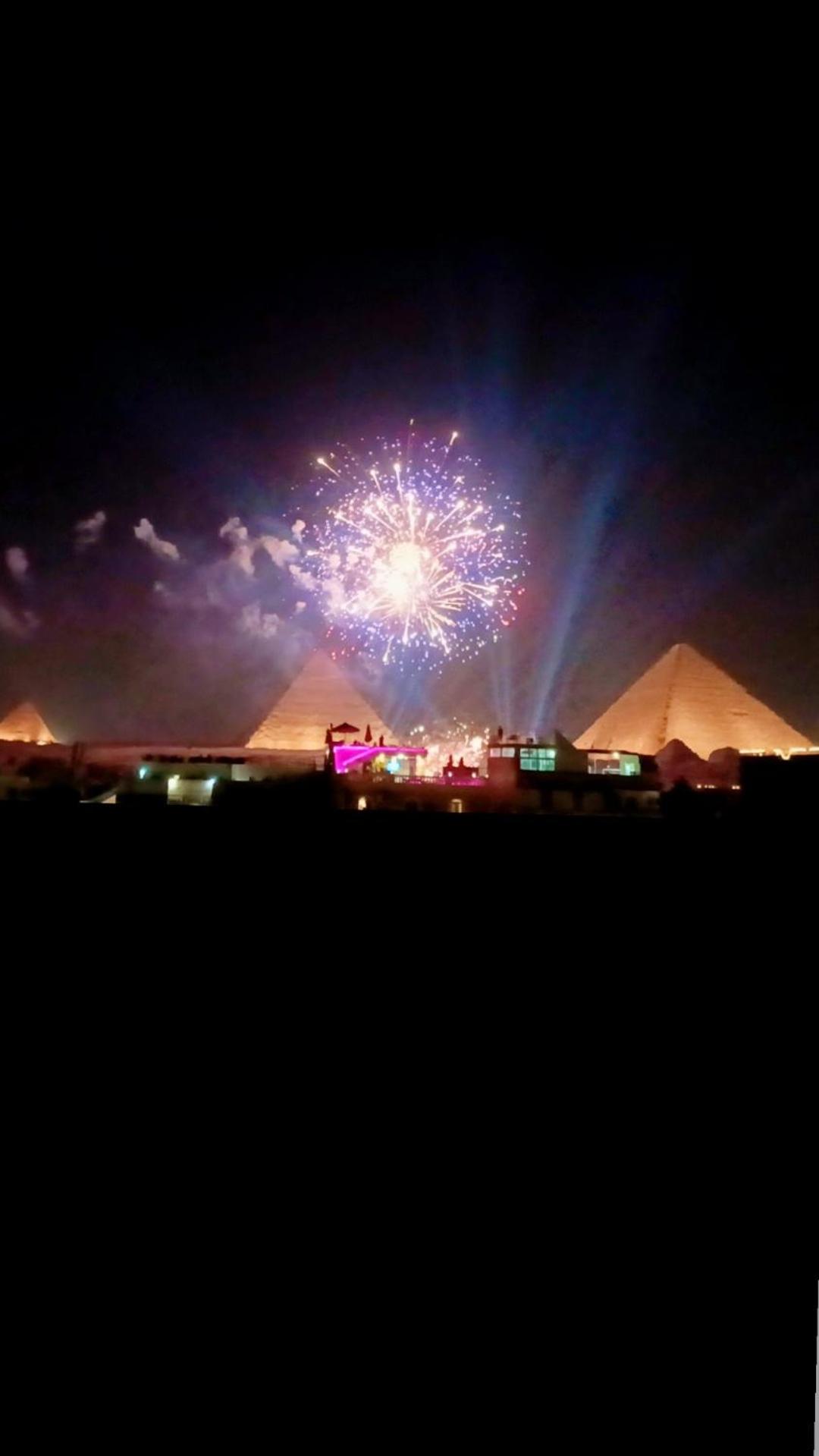 Ahmose Pyramids view inn