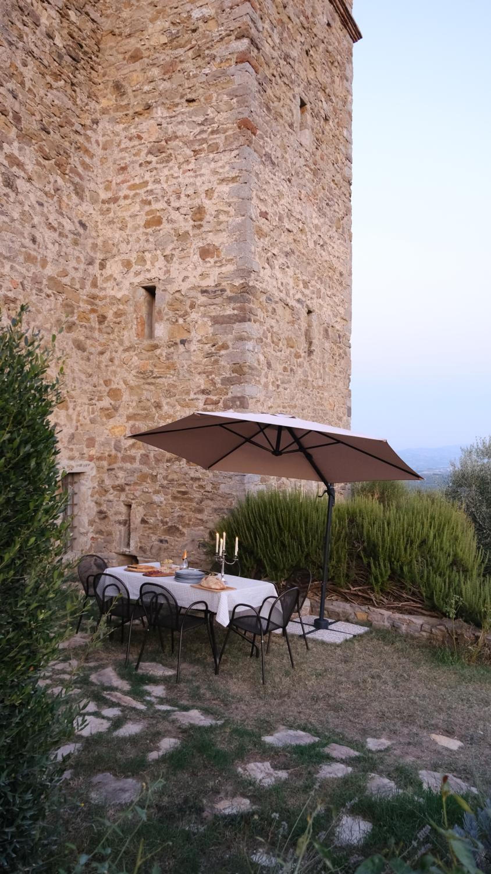 Medieval Tower in Umbria with Swimming Pool view 2