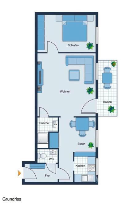 Downtown/Balcony/Coffee Bar/TV-Streaming/top WLAN