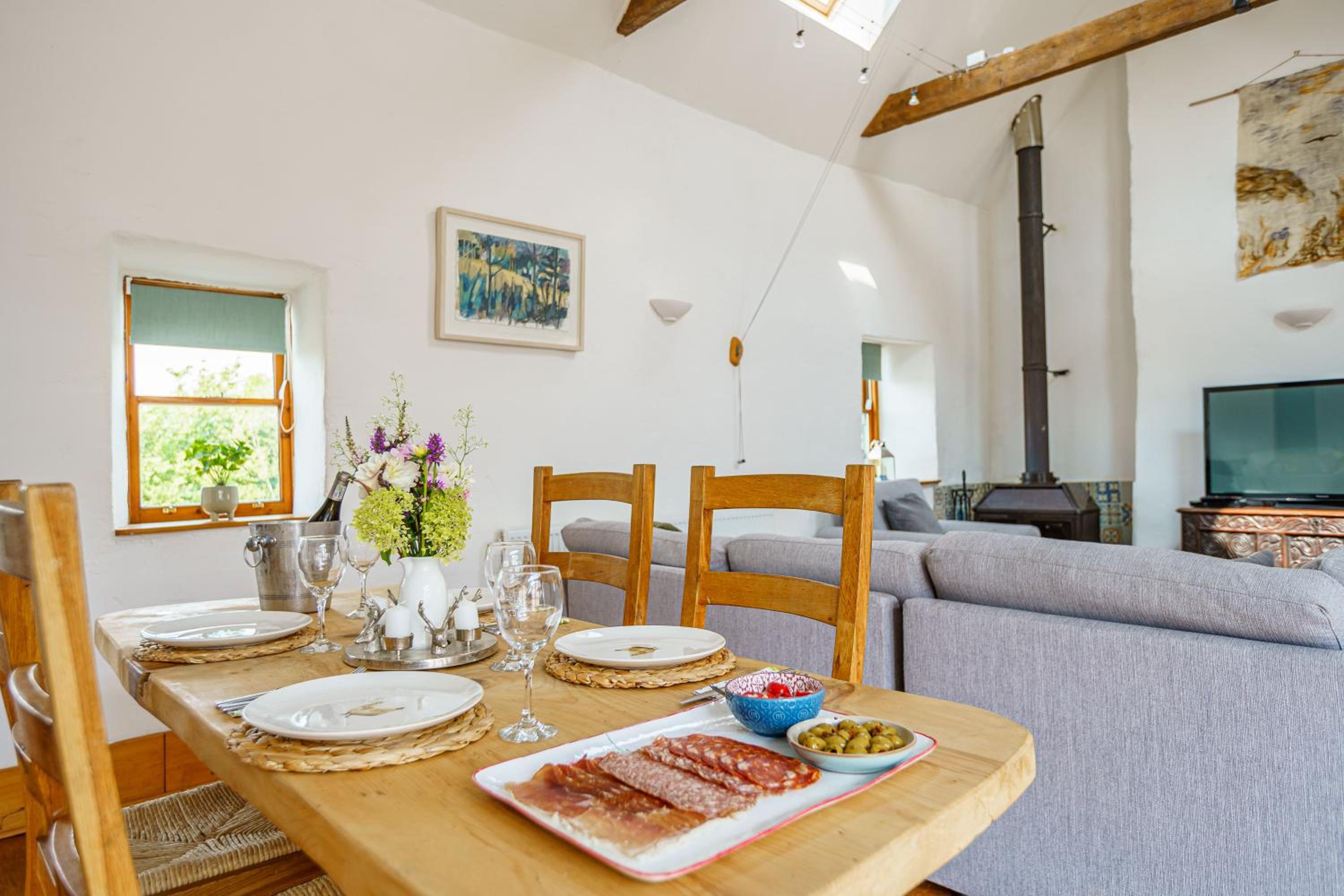 The Haybarn view 5