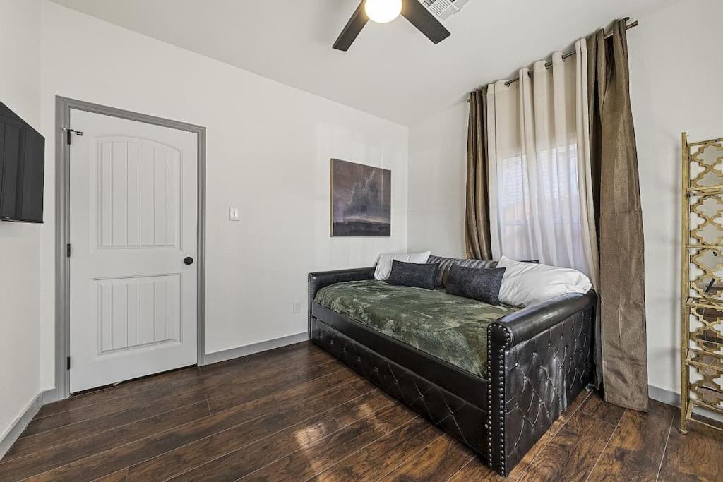 5th St Getaway w Sauna Hot tub Firepit & Game Room view 5
