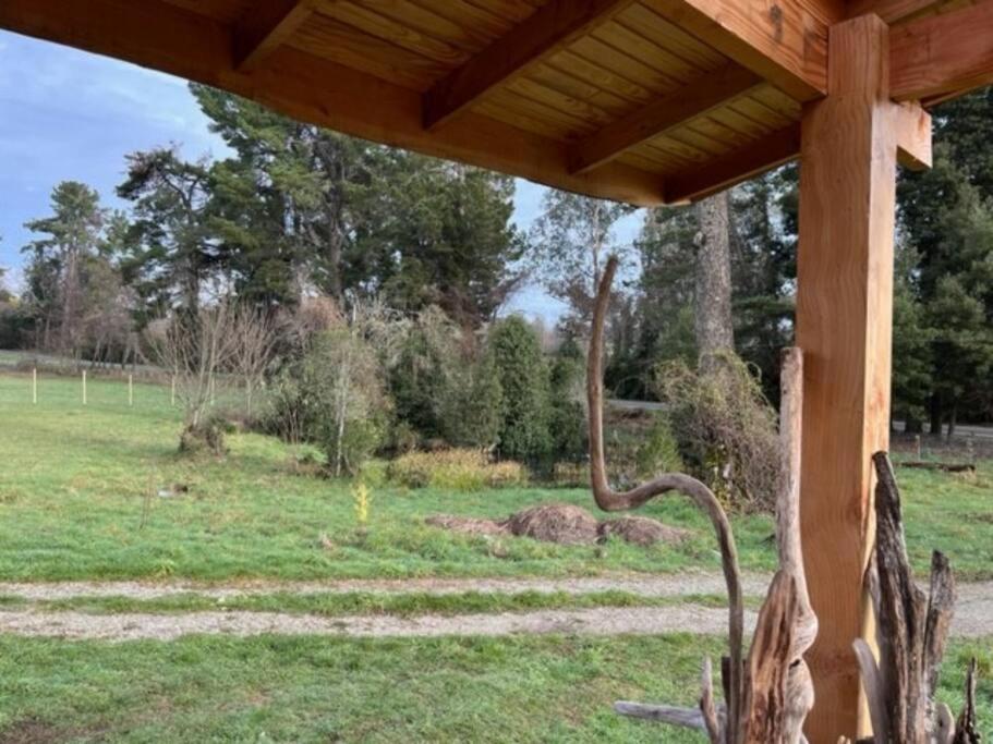 Preciosa cabaña pet friendly con vista a volcanes Villarica y Choshuenco, cerca Termas