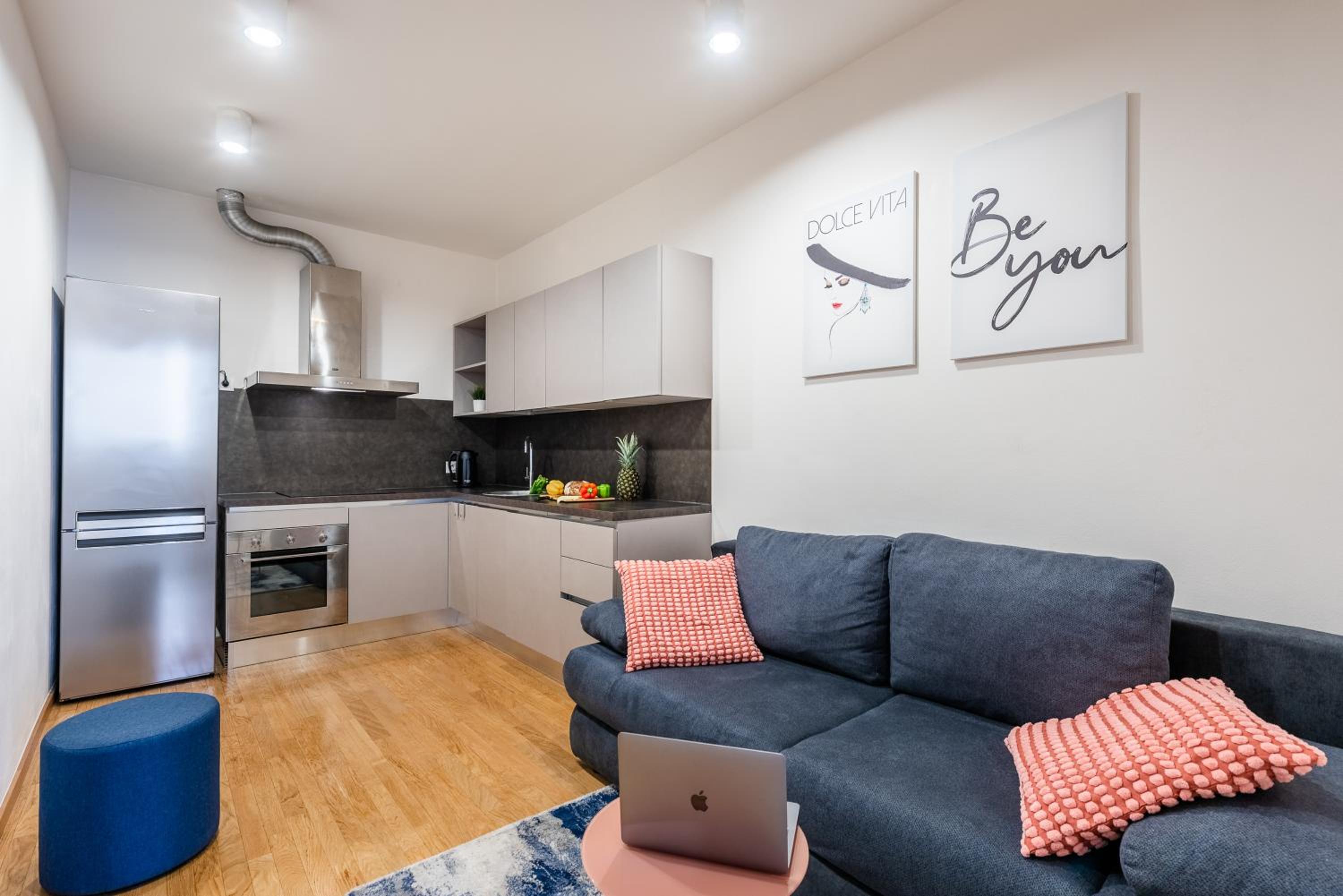 Spacious 3-bedrooms apartment near Karlin Square