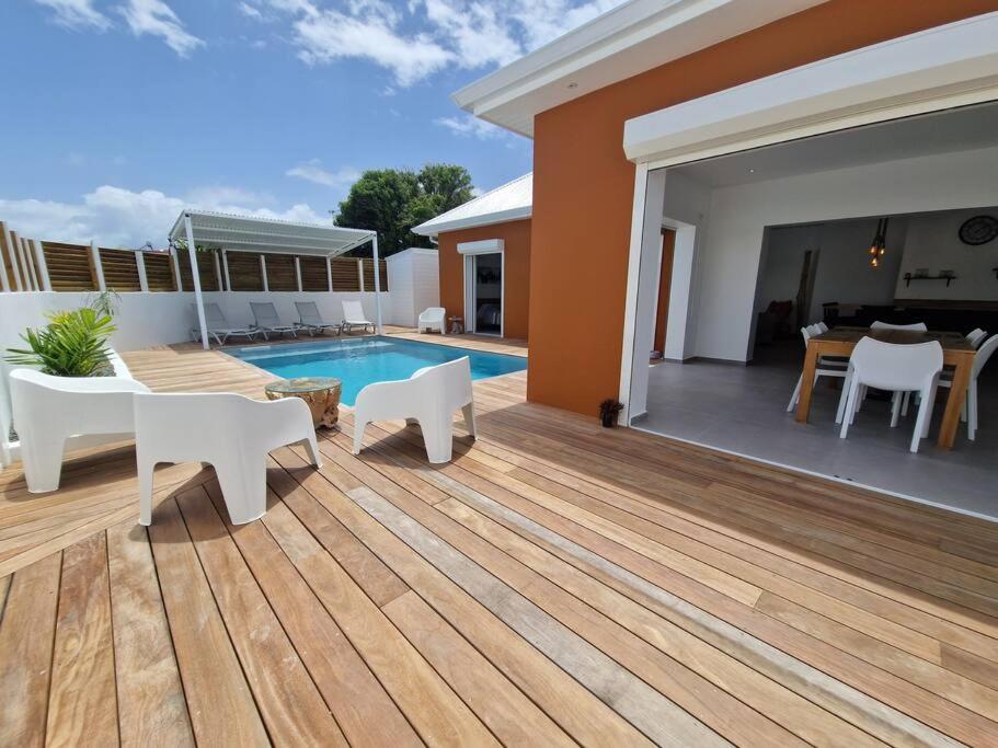 Villa K'araïbes - Saint François - Jusqu'à 6 personnes et 1 bébé