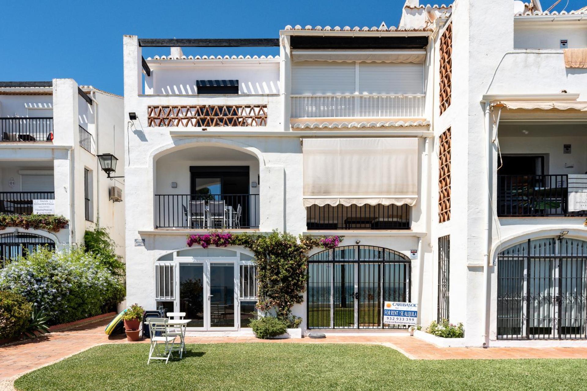 Dona Lola Renata front line beach duplex apartment with stunning sea views Close to Marbella - Mijas Costa view 5