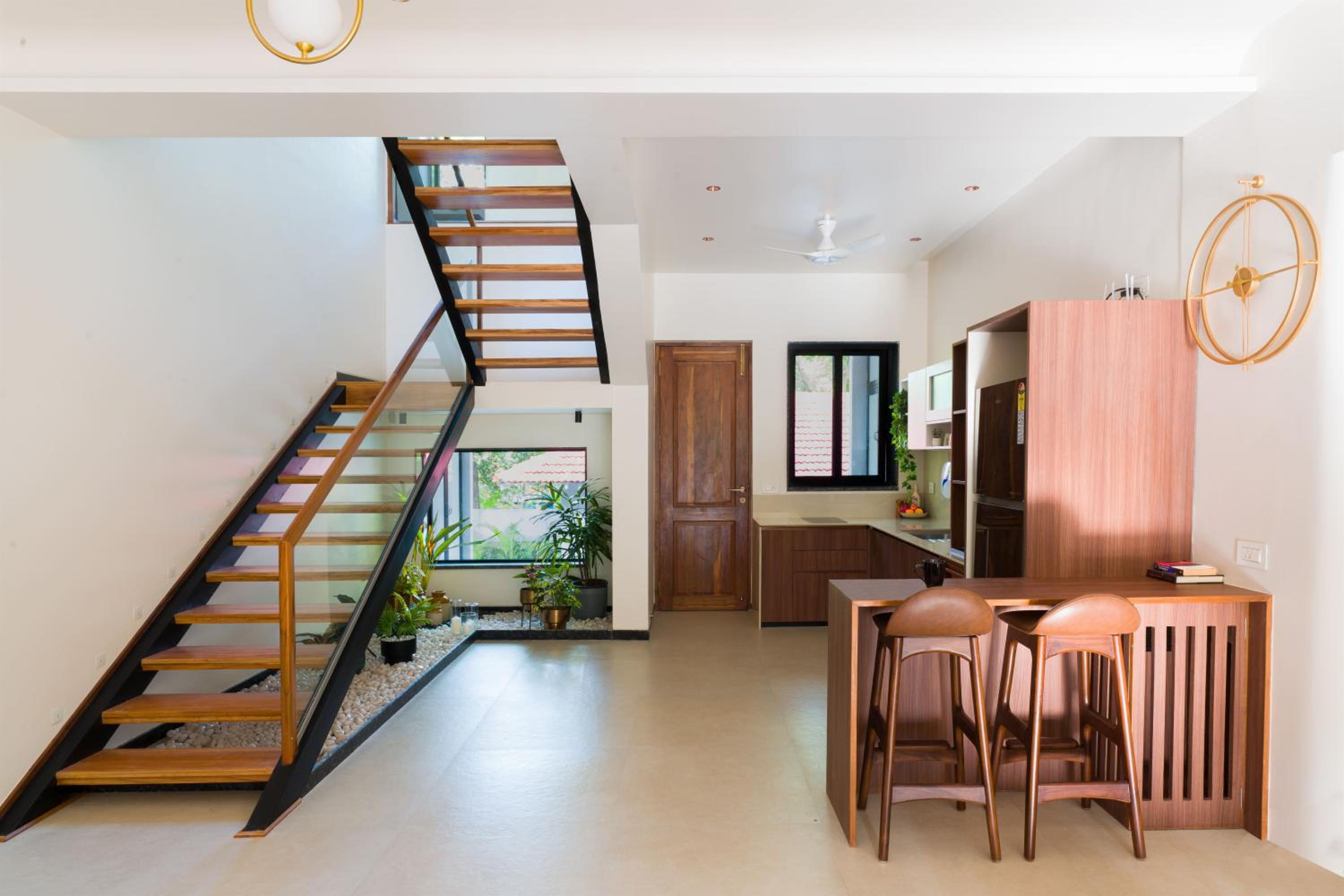 SaffronStays Arabella - 4BR bohemian pool villa with sunken lounge, foosball, PS4 & mango orchard views in Alibaug