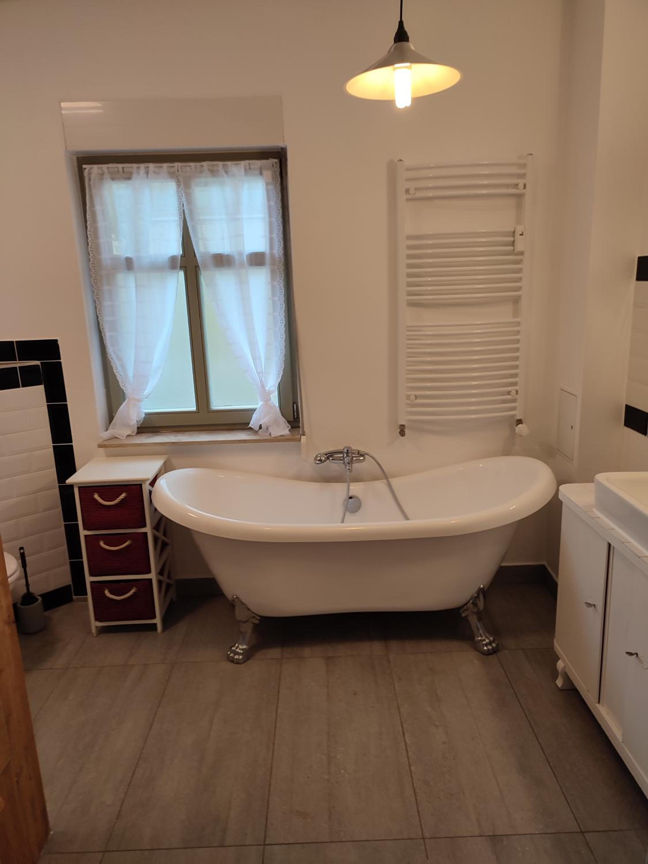 Ferienwohnung Birkenwerder bei Berlin mit Terrasse und kleinem Garten