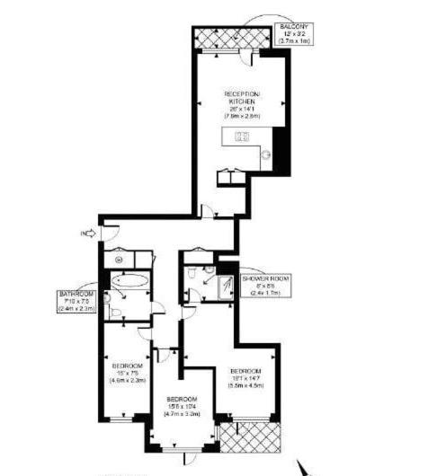 Utopian 3 bedroom Apartment Kilburn