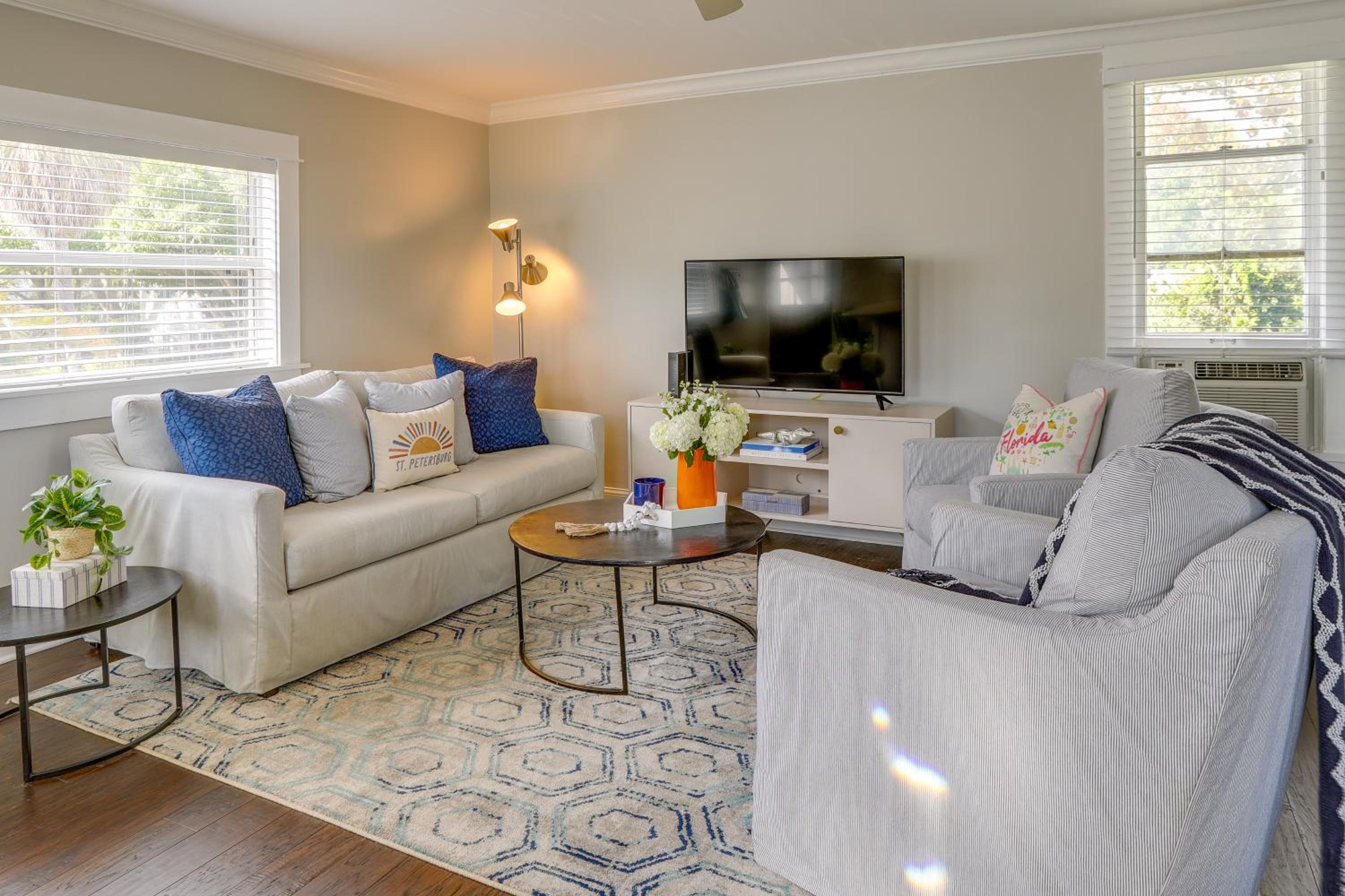 Bright St Petersburg Apartment, Walk to Downtown!