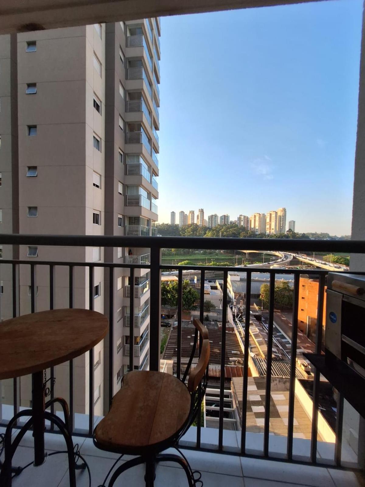 1107 Ponte Laguna, Pq Burle Marx, Apto 1 dorm e Varanda