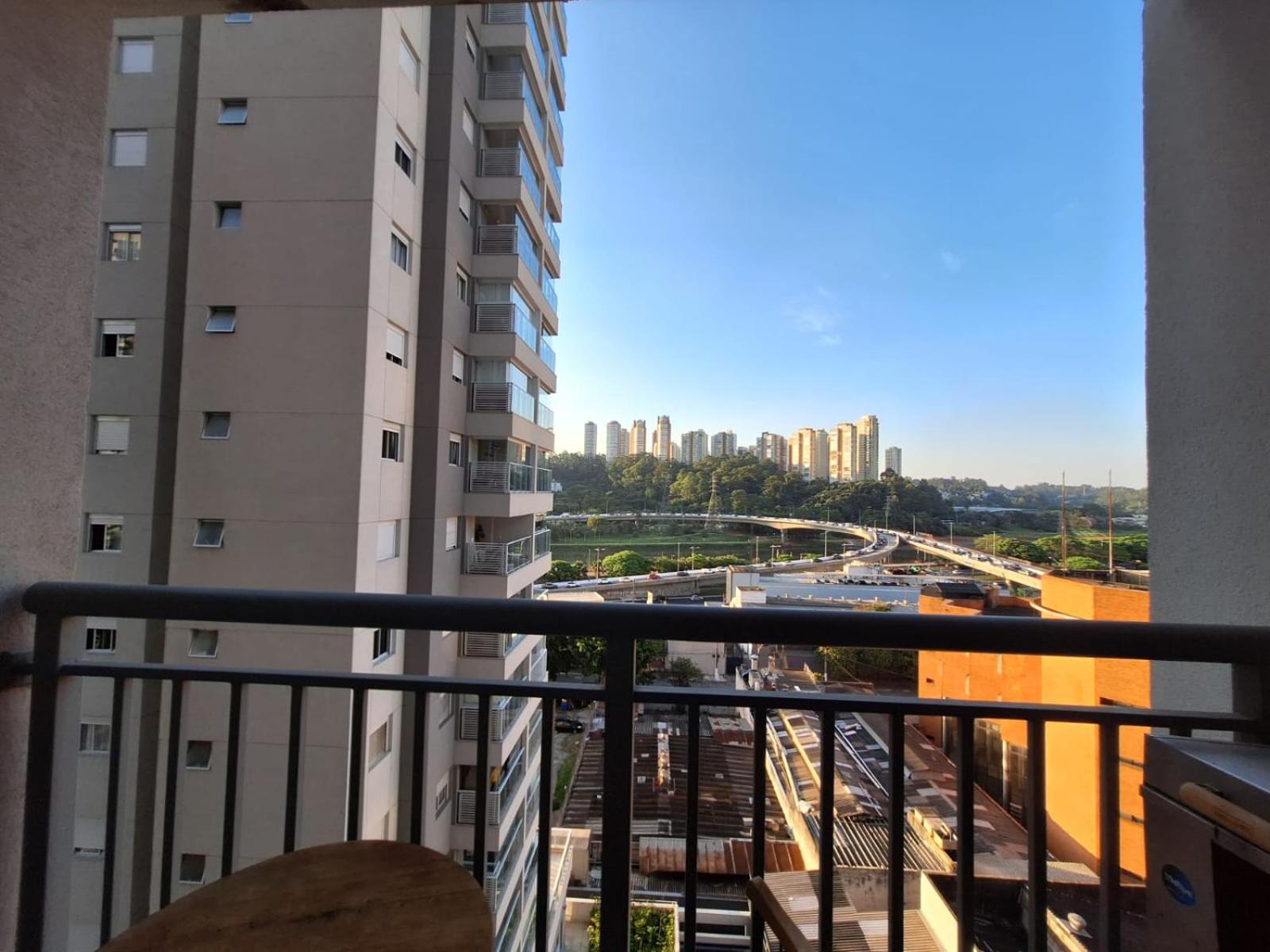 1107 Ponte Laguna, Pq Burle Marx, Apto 1 dorm e Varanda