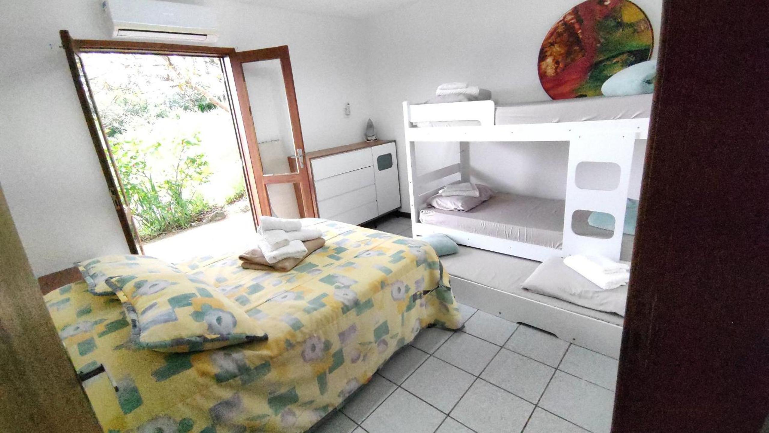 Casa super espaçosa com vista linda para o mar.