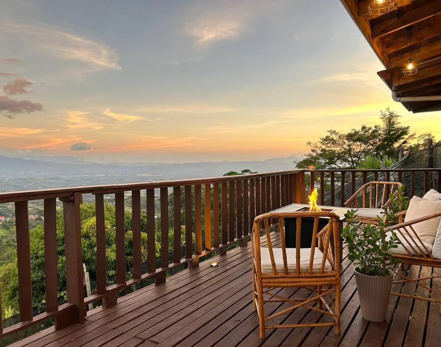 Astonishing view at Poás Volcano slopes: Casa Lili