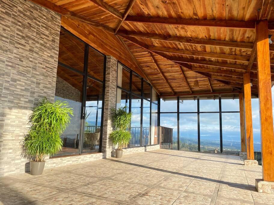Astonishing view at Poás Volcano slopes: Casa Lili