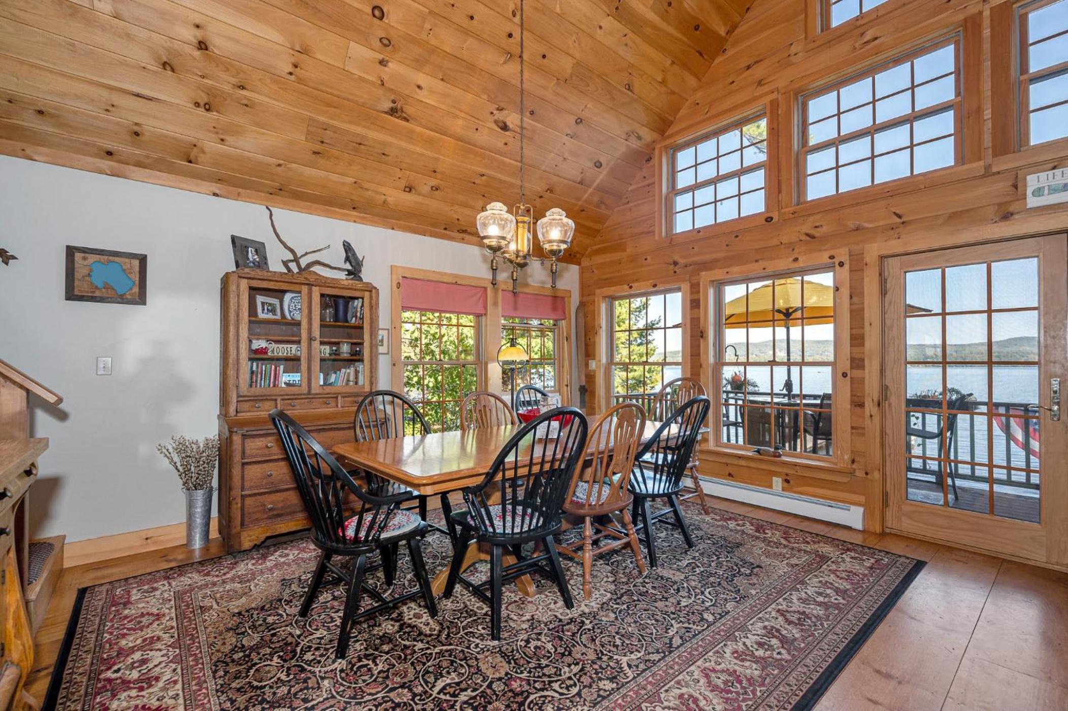 Cozy Lakefront Retreat. Ice Fish Ski Snowmobile view 5