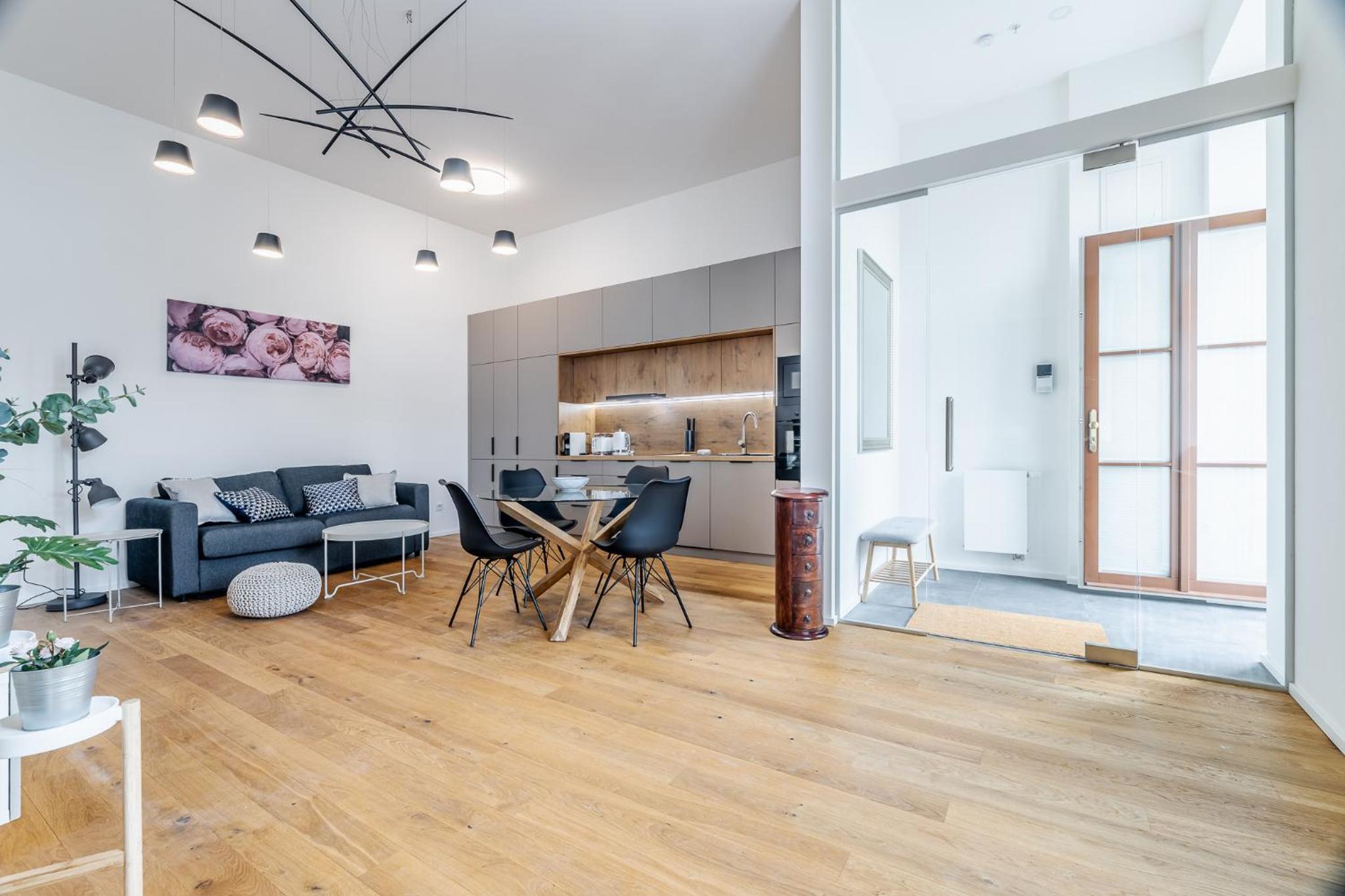 Elegant apartments located in the centre of Prague