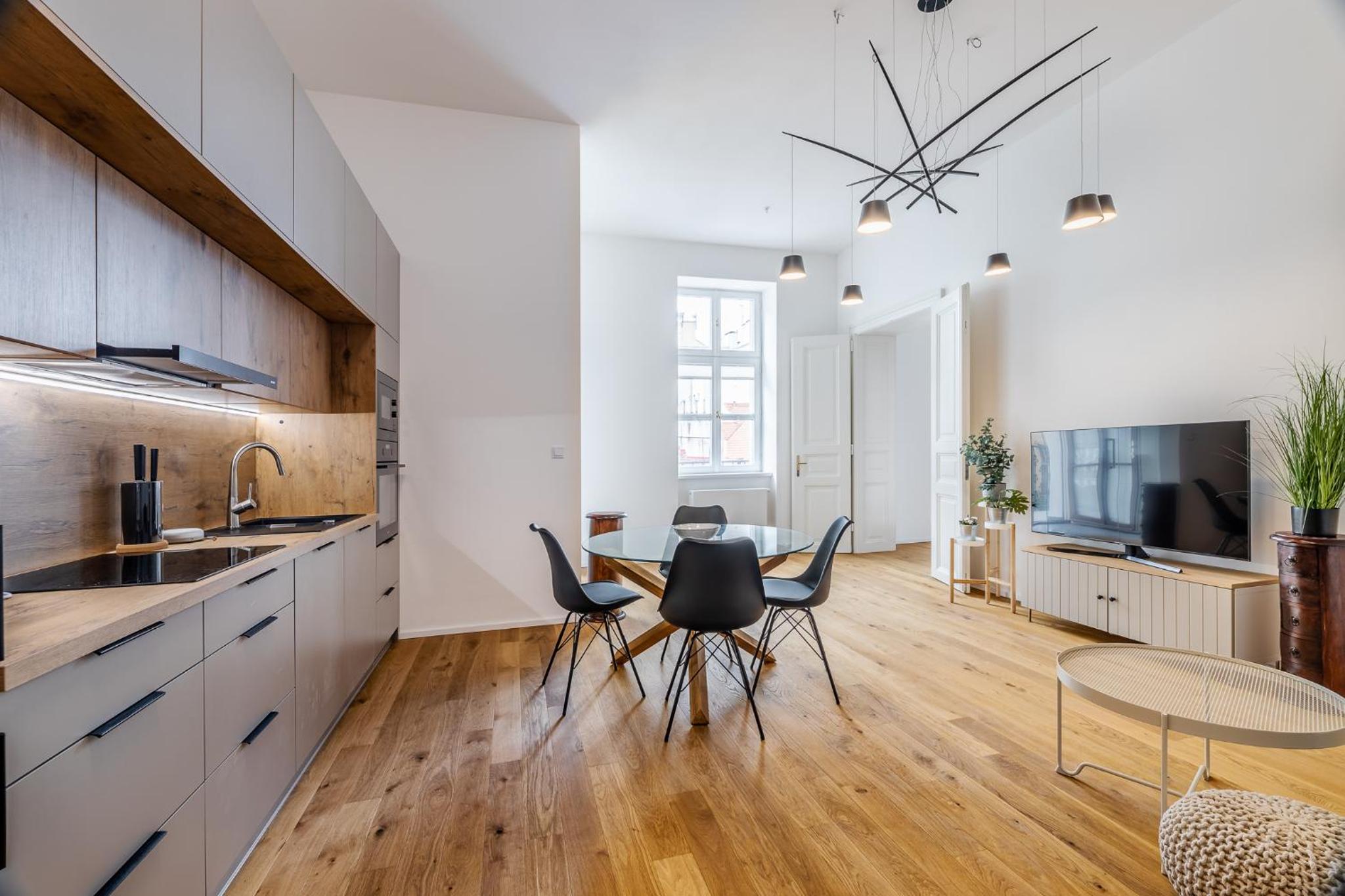 Elegant apartments located in the centre of Prague