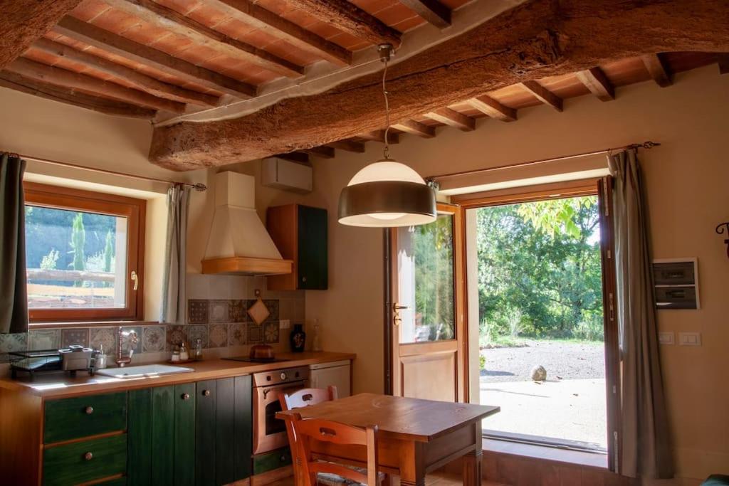 Romantic stone farmhouse studios with private terrace in beautiful Tuscany view 3