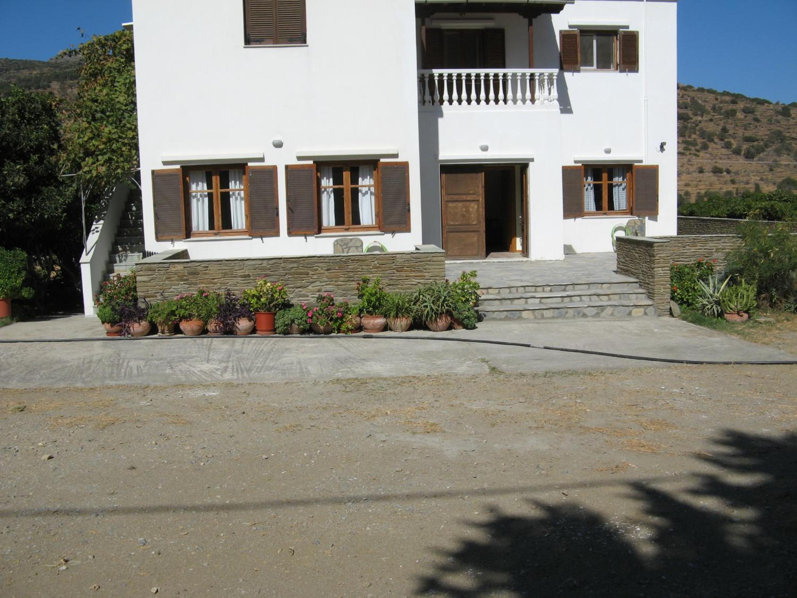 House in the grass land. view 2