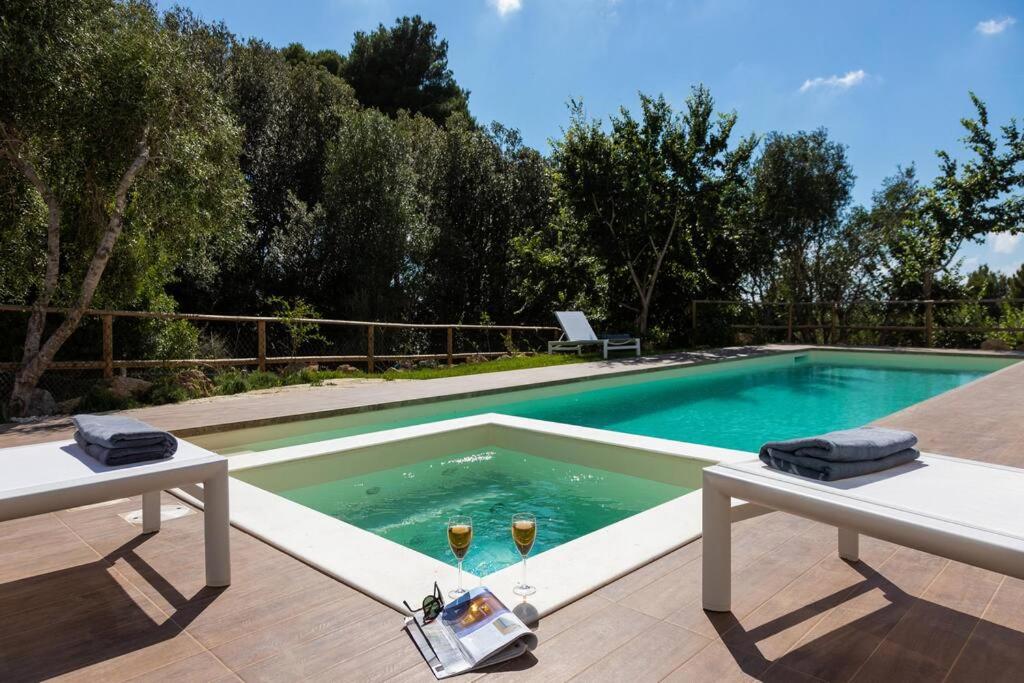 Modern villa with heated pool and sauna